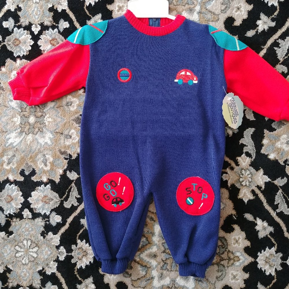 Carriage Boutique One Piece Romper - 12 months NEW with Tag